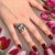 Natural Solitaire Blue Topaz Ring 6.5 14k W Gold 19.58 Cts Certified For Sale - Image 10 of 18
