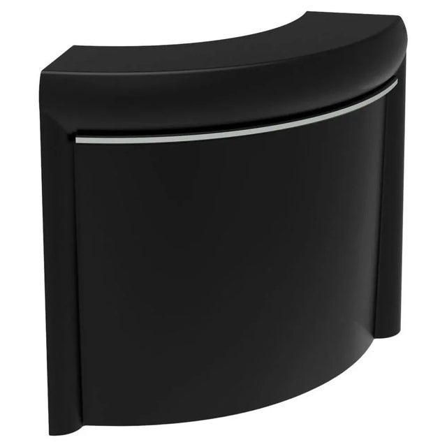 Curved Black Lacquered Classe Bar by Mowee For Sale - Image 11 of 11