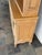 Tan French Provincial Light Oak Wood Kitchen Cabinet, Antique For Sale - Image 8 of 12