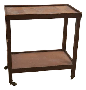 Vintage Wooden Trolley