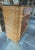 Paul Frankl 1940s Restored Stacked Rattan Storage Cabinet With Mahogany Top in Style of Paul Frankl Bar Cabinet For Sale - Image 4 of 13