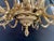 Brass English Victorian Style Brass Chandelier, 15 Arms For Sale - Image 8 of 12