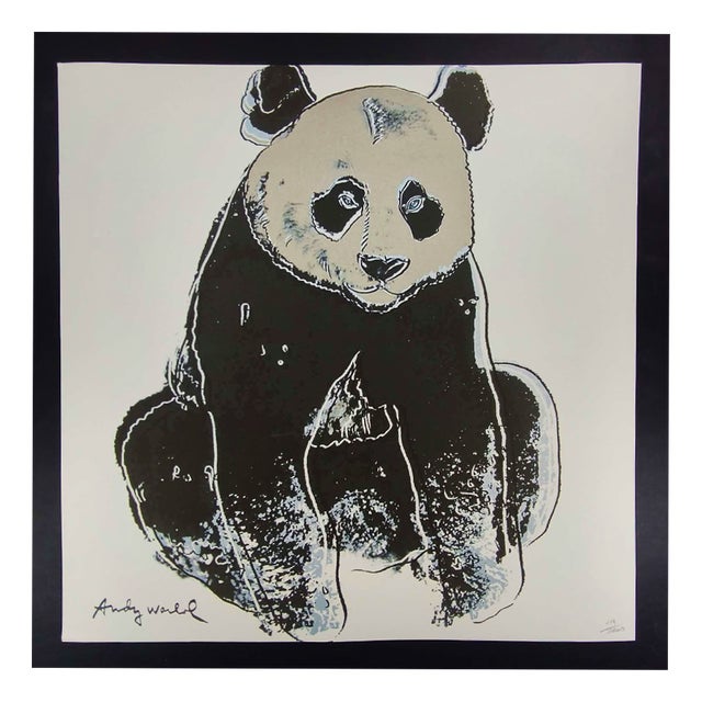 After Andy Warhol, Big Panda, 1980s, Numbered Limited Edition Lithograph For Sale