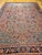 Persian Antique Persian Mahal Sultanabad Rug, Hand-Knotted Wool, Geometric Pattern, Rust & Turquoise, 9x12 For Sale - Image 3 of 17
