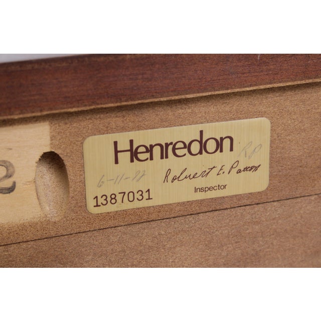 Henredon Natchez Collection Inlaid Mahogany Chest For Sale - Image 16 of 16