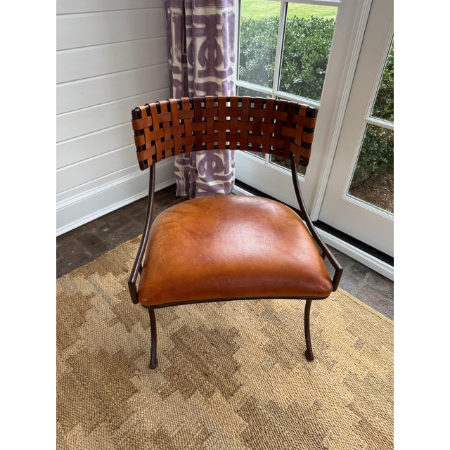 Vintage Bunny Williams Helena Chair For Sale In New York - Image 6 of 13