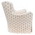 Orange Lee Industries Transitional Swivel Chair For Sale - Image 8 of 10