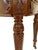 Folding Table with Ingenious Folding Extension Mechanism in Hand-Polished Shellac For Sale - Image 10 of 12