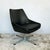 Black Swivel Armchair, 1970s For Sale - Image 10 of 10