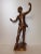 Brown Eugene Marioton, Singer Sculpture, Bronze For Sale - Image 8 of 10