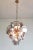 Vistosi Murano Mid 20th Century Smoked Glass Discs Chandelier by Vistosi For Sale - Image 4 of 10