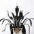 Mid-Century Expansive Leaf Form Handblown Murano Glass & 24kt Gold Fleck Uplight For Sale - Image 14 of 18