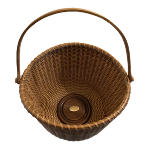 Vintage Nantucket Lighthouse Basket (Signed)