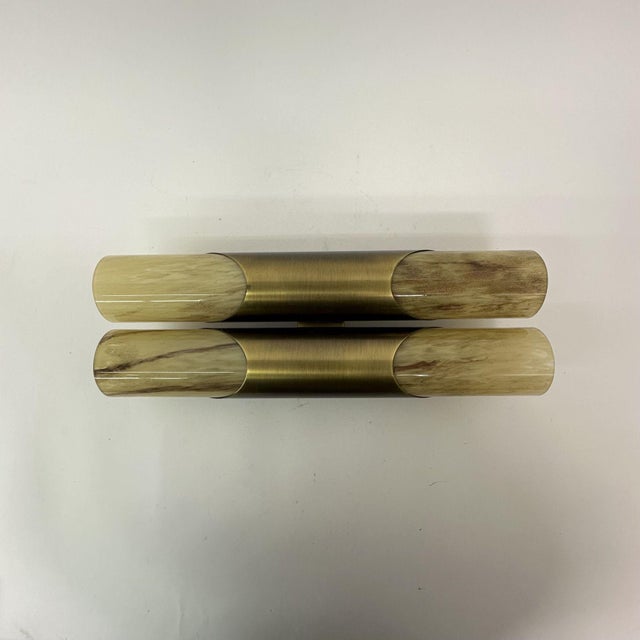 Gold Wall Lamp by Paul Neuhaus for Rolf Krüger, Germany, 1970s For Sale - Image 8 of 18