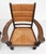 Wood French Oak and Rush Armchairs by Charles Dudouyt, 1940s, Set of 2 For Sale - Image 7 of 9