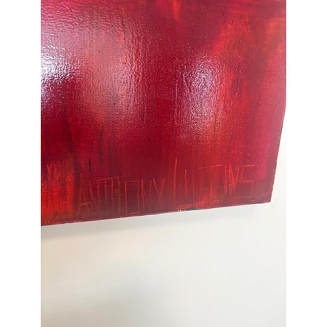 Anthony Liggins Abstract Acrylic Painting and Signed Book "Who Loves You Baby" - Set of 2 For Sale - Image 4 of 13