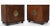 Henredon Mid-Century Modern Two Doors Nightstands by Henredon - a Pair For Sale - Image 4 of 12