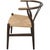 ChH4 Wishbone Chairs in Stained Oak by by Hans J. Wegner, 1990s, Set of 2 For Sale - Image 10 of 18