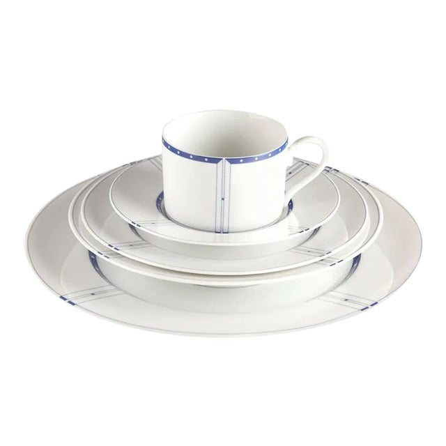 Swid Powell Dinner Set "Chicago Blues" Custom - Set of 5 For Sale