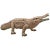 Fiberglass Crocodile in White Paint Surface For Sale