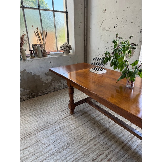 Drapers Walnut Dining Table, 1900 For Sale - Image 15 of 18