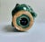 Vintage Pierced Glossy Green Glazed Ceramic Buddha Head For Sale - Image 15 of 16