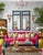 Faux bamboo is the signature of Chinoiserie and Hollywood Regency rooms, and the ink blue gives it a Palm Beach Regency,...