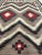 Vintage Navajo Oriental Handmade Wool Red, Black & Ivory Rug For Sale In New York - Image 6 of 9