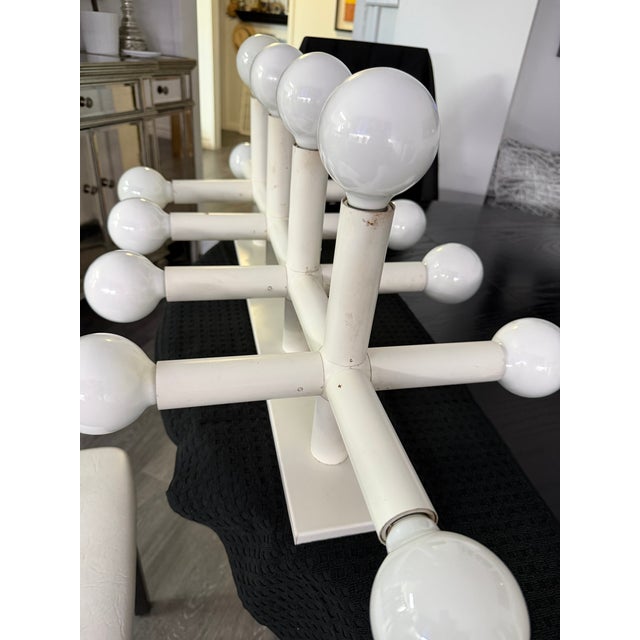 Lightolier Custom Division / Dorner Products Inc., Los Angeles Late 1960s–early 1970s Custom 14-light tubular/globe...