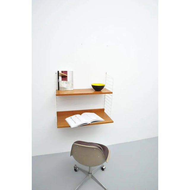 Desk in Teak by Kajsa & Nils Strinning for String For Sale - Image 5 of 13