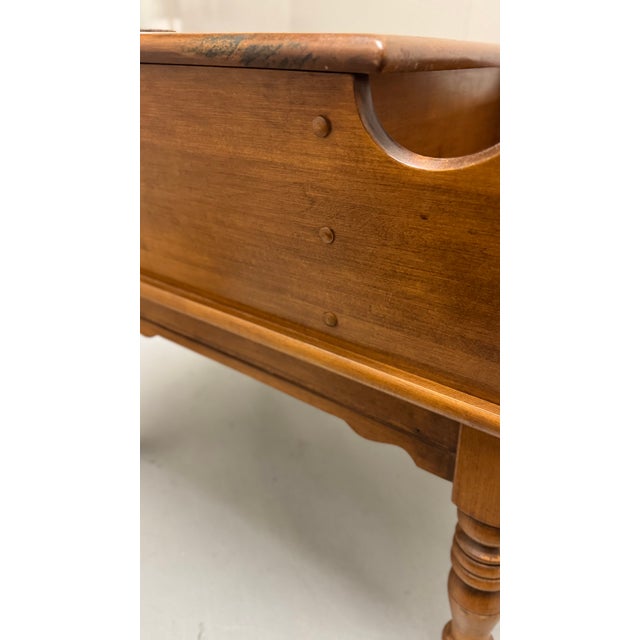 1950s 1950s Haywood-Wakefield "Breadbox" Table - Model M590g (19502 Maple) For Sale - Image 5 of 8