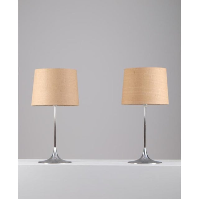 Brown Table Lamps Model Bn 17 by Hans-Agne Jakobsson, Sweden, 1960s, Set of 2 For Sale - Image 8 of 9