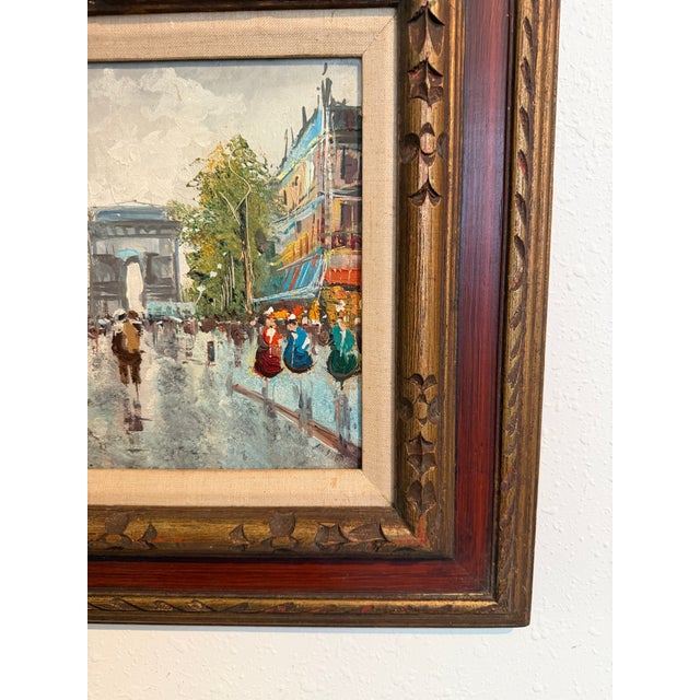 Late 20th Century Listed Italian Artist Antonio De Vity(1901-1993) Original Oil Painting on Canvas For Sale In Jacksonville, FL - Image 6 of 9
