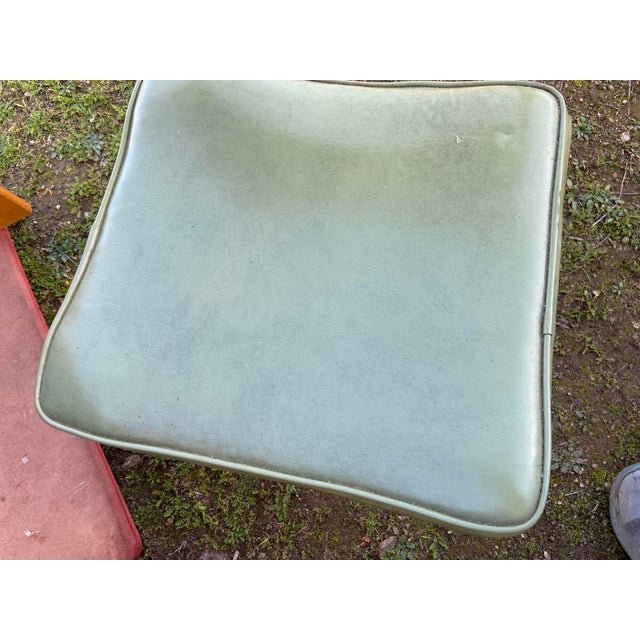 Wood Vintage Mid Century Modern Oak Veneer Desk and Paul McCobb Cane Chair Style For Sale - Image 7 of 12