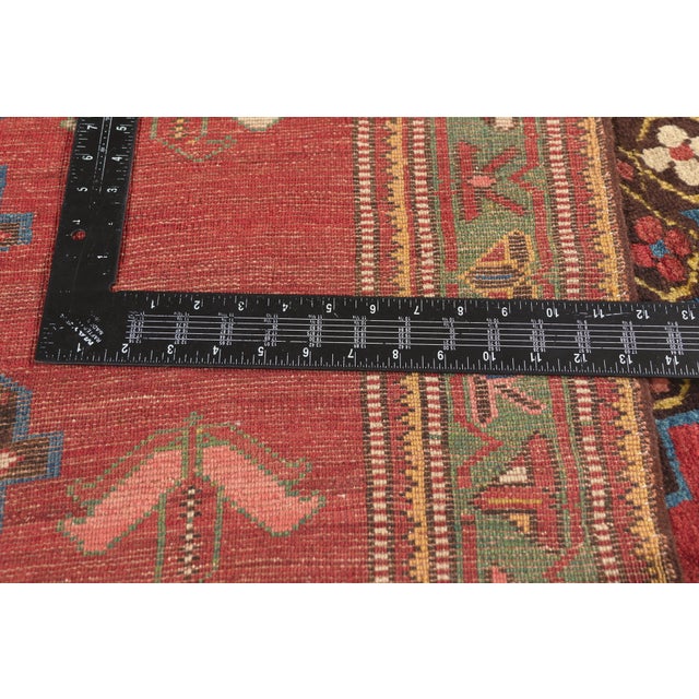 Textile Late 19th Century Caucasian Karabagh Rug, 04'07 X 14'07 For Sale - Image 7 of 10