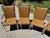 Ecru 1970s Pierre Cardin for Dillingham Set of Six Dining Chairs - Leather/Suede and Chrome For Sale - Image 8 of 12