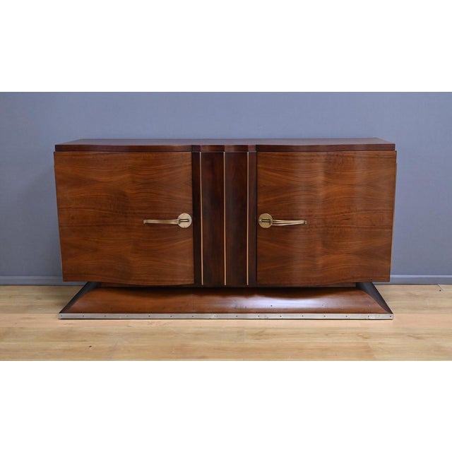 Wood Art Deco Buffet, 1940s For Sale - Image 7 of 18
