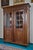 Classicist Carved Oak Display Bookcase For Sale - Image 3 of 10