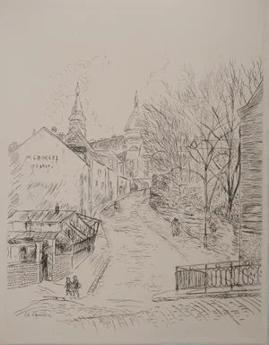 Charles Camoin, Montmartre, Engraving