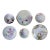 Hand-Painted Made in Prussia, Austria, Japan Floral Porcelain Plate Mixed Collection For Sale