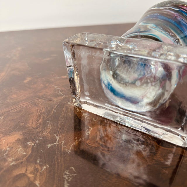 Late 20th Century Studio Art Glass Paperweight by Cheryl Takacs For Sale - Image 5 of 5