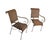 Wrought Iron and Rattan Armchairs, 1970s, Set of 2 For Sale - Image 5 of 15