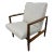 Mid-Century Modern Walnut Lounge Chair For Sale