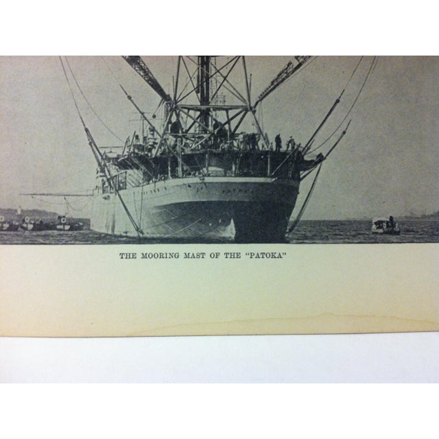 Vintage American Maritime Ship Print The Mooring Mast Of The Patoka Frederick A Stokes Co 1926 Chairish International sales team for macmillan us.