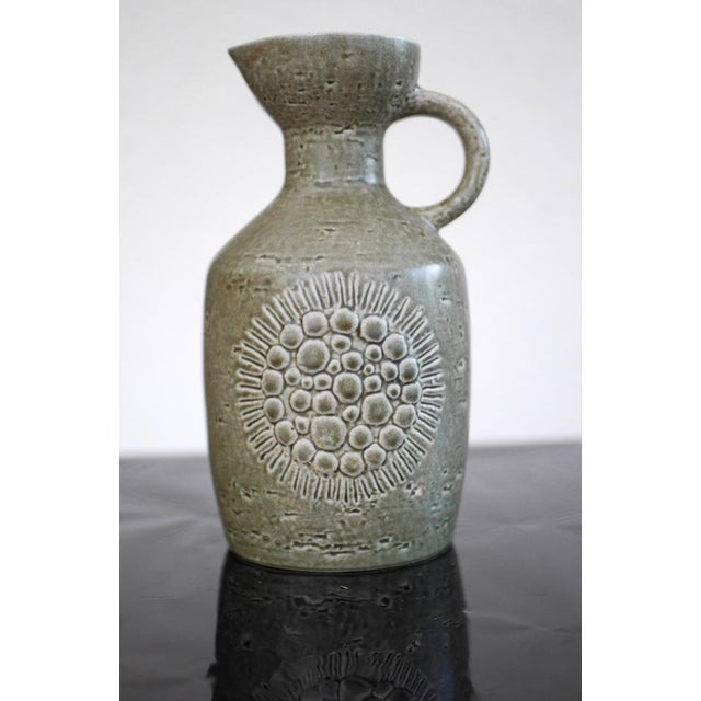 Forest Green Vase by Gunnar Nylund for Rörstrand, Sweden, 1960s For Sale - Image 8 of 18