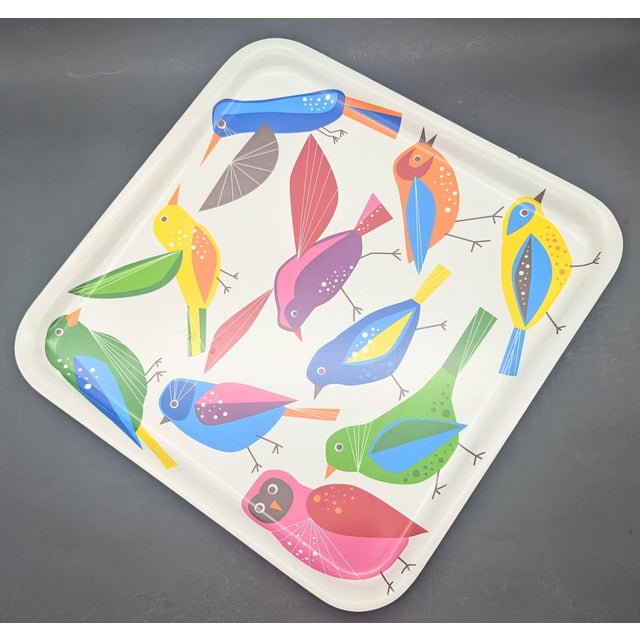 Mid-Century Modern Vintage "Bärbar" Melamine Serving Tray Designed by Edholm Ullenius For Sale - Image 3 of 10