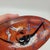 Burnt Orange 1980s Transjo Hytta Glass Vase Bottle Flask For Sale - Image 8 of 11
