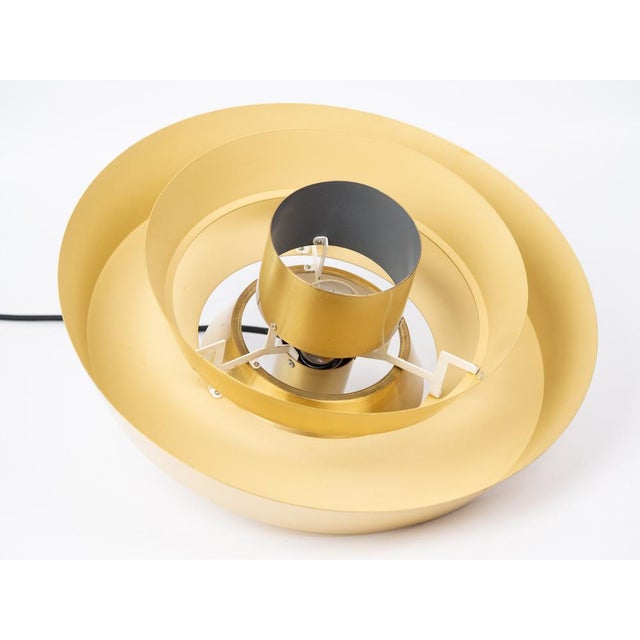 Gold Vintage Danish Nova Pendant Lamp by Jo Hammerborg for Fog & Mørup, 1963 For Sale - Image 8 of 14