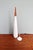 Scandinavian Suspension in White Opaline Glass & Teak by Uno & Östen Kristiansson for Luxus, 1960s For Sale - Image 9 of 14
