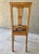 Circa 1930 Petite Neoclassical-Inspired Lyre Back Needlepoint Seat Accent Chair For Sale - Image 4 of 13